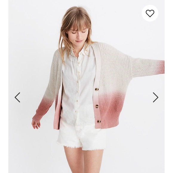 Madewell Sweaters - Dip-Dye Courtland Cardigan Sweater from Madewell